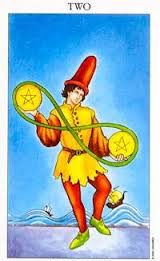 Tarot Symbols Two of Pentacles