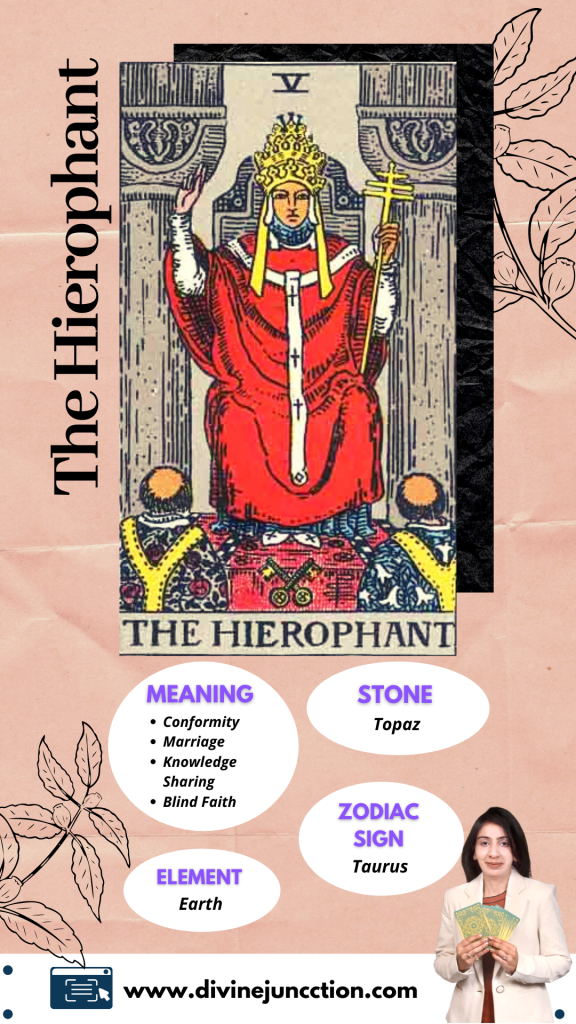 Hierophant Tarot Card Keywords