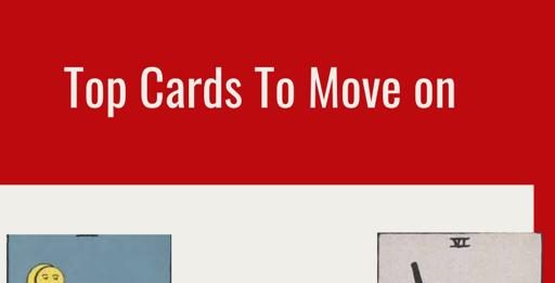 Top cards to move on